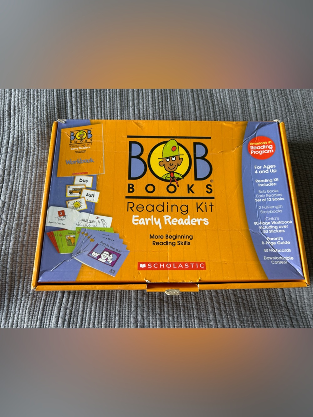 Bob Books Early Readers Set + Workbook & Parent Guide (Extras Included)